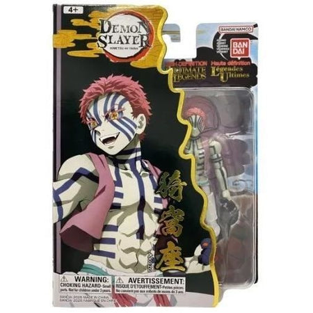 Ultimate Legends HD Figura articolata - BANDAI - Demon Slayer - Akaza - 12 cm
