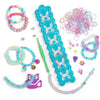 Kit per creare automaticamente braccialetti con elastici - BANDAI - Rainbow Loom Boutique - Contiene 4000 elastici, Beadmojis...