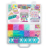 Kit per creare automaticamente braccialetti con elastici - BANDAI - Rainbow Loom Boutique - Contiene 4000 elastici, Beadmojis...