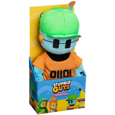 Peluche grande - BANDAI - Stumble Guys - Robot Guy - 30 cm
