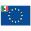 Bandiera Adesiva Europa Cm.11X16