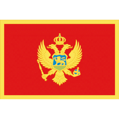 Bandiera Montenegro Cm.30X45