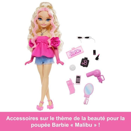 BARBIE Dream Team "Malibu" - Bambola e 8 accessori - Barbie - HYC21