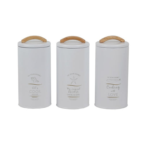 Barattoli Da Cucina Grandi 3Pz