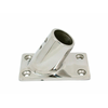 Base Rett. Inox 60° Ø Mm.22
