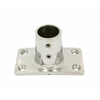 Base Rett. Inox 90° Ø Mm.25