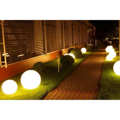 LUMISKY - Sfera filare LED per esterno - bianca BOBBY - base 50cm E27