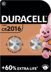 Batteria Alk 3V Piatta 2016 Duracel Pz.2