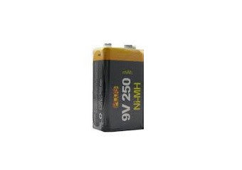 Batteria Transistor 9V Ricaricabile 280 Mah