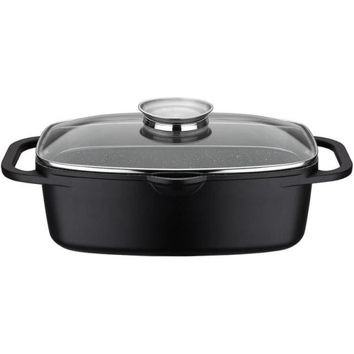 Teglia da forno - BAUMALU - 382983 - Rettangolare - Interno in ceramica - 33 x 21 cm