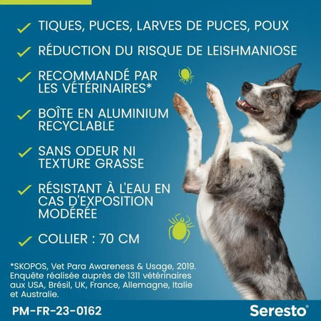 Collare antiparassitario SERESTO - Per cani di grossa taglia