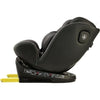 Seggiolino auto girevole - BBGO - Wondersafe - Dalla nascita ai 12 anni - I-SIZE 40-150 cm - ISOFIX Top Tether - Grigio - Fibra di bambù Ecopelle