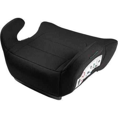 Seggiolino auto rialzato - BBGO - Kissyrider - 6-12 anni - I-SIZE 125-150 cm - Con cintura - Nero - Rivestimento sfoderabile e lavabile