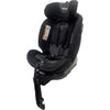 Seggiolino auto girevole - BBGO - Blissrider - Dalla nascita ai 12 anni - I-SIZE 40-150 cm - ISOFIX - Nero e grigio - Similpelle