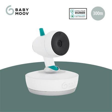 Babymoov Telecamera aggiuntiva motorizzata regolabile a 360 per Yoo Moov Video Baby Monitor