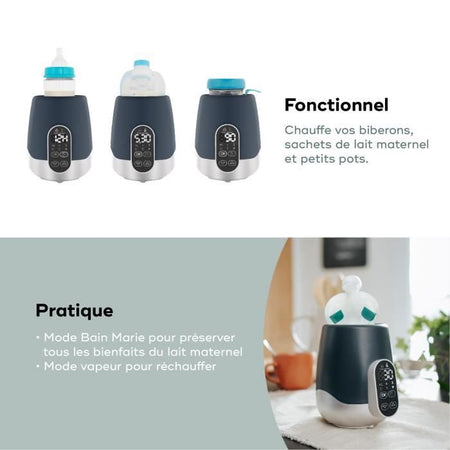 Scaldabiberon BABYMOOV NutriSmart nomade casa / auto - Programmabile