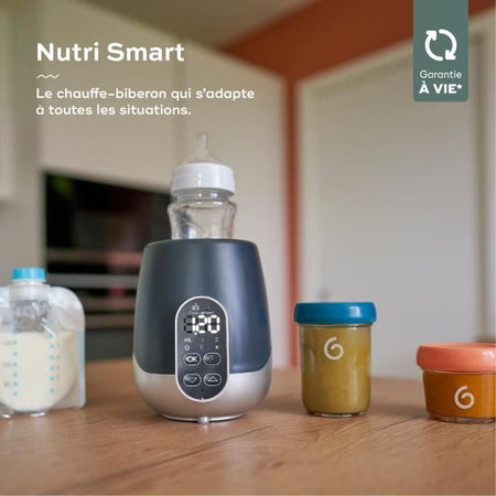 Scaldabiberon BABYMOOV NutriSmart nomade casa / auto - Programmabile