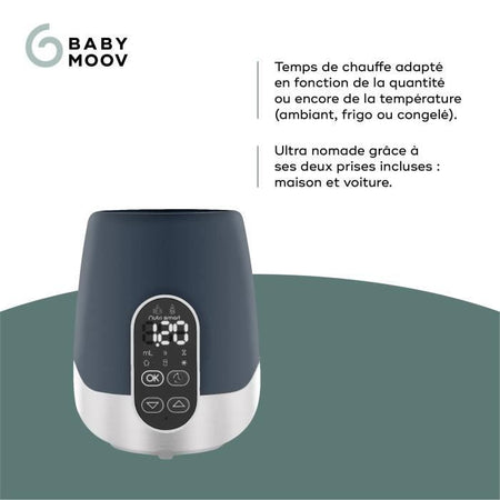 Scaldabiberon BABYMOOV NutriSmart nomade casa / auto - Programmabile
