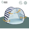 Babymoov Tenda Anti-UV SPF 50+ Mariniere - Zanzariera integrata