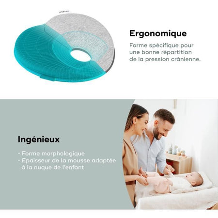 Babymoov Lovenest Original Ergonomic Head Support, White