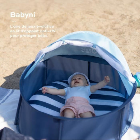 Babymoov Babyni Mariniere, Parco Giochi Anti-UV SPF 50+, 2 in 1
