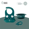 Babymoov Set pasto 6-12 mesi 3 pezzi, FIRST'ISY Dog Blue