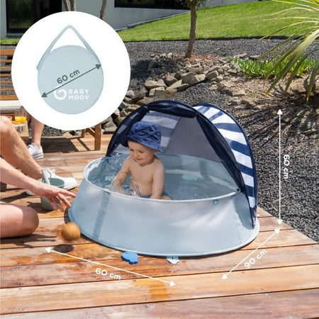 Babymoov Aquani Mariniere, Parco Giochi Anti-UV SPF 50+ 3 in 1