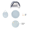 Babymoov Aquani Mariniere, Parco Giochi Anti-UV SPF 50+ 3 in 1