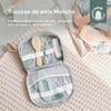 Babymoov Baby Care Kit - Nascita - In Accessori GRS certificati in tessuto riciclato, Matcha