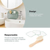 Babymoov Baby Care Kit - Nascita - In Accessori GRS certificati in tessuto riciclato, Matcha