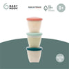 BabyMoov Conservation Pots Biosourcés - Lotto di 6x250ml