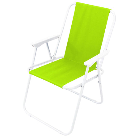 Poltrona da spiaggia pieghevole Verde