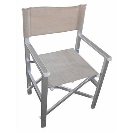 Sedia regista XXL in alluminio pieghevole da campeggio mare