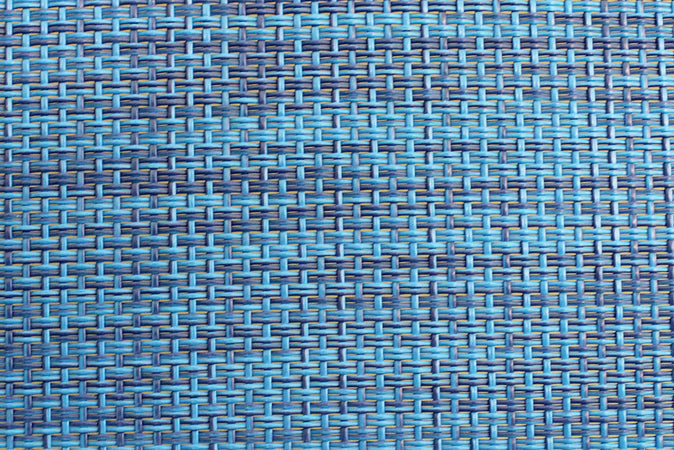 PUNKY - lettino prendisole da giardino Blu melange