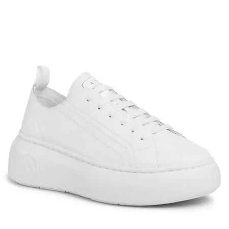 Armani Exchange Sneakers Donna Bianche in Pelle XDX043 XCC64 00152 WHITE