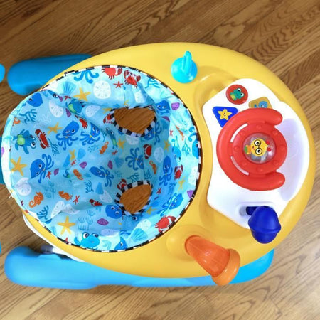 Camminatore subacqueo - BABY EINSTEIN - Ocean Explorers Dive & Discover 3 in 1 - Giocattolo rimovibile per giocare a terra