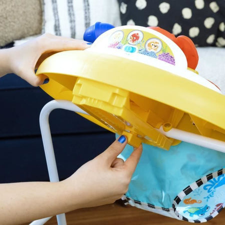 Camminatore subacqueo - BABY EINSTEIN - Ocean Explorers Dive & Discover 3 in 1 - Giocattolo rimovibile per giocare a terra