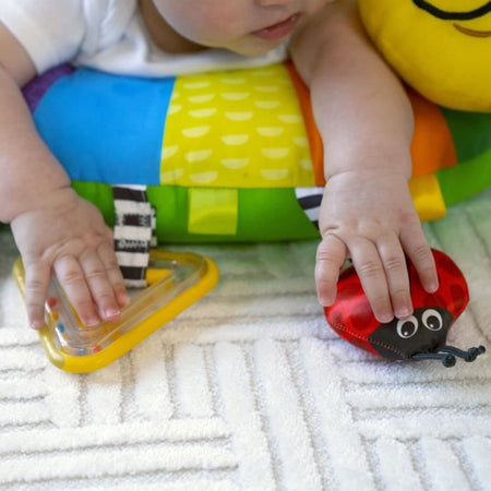 Cuscino attività multisensoriale per giocare sulla pancia - BABY EINSTEIN - Cal-a-Pillow - Bambini da 0 mesi in su