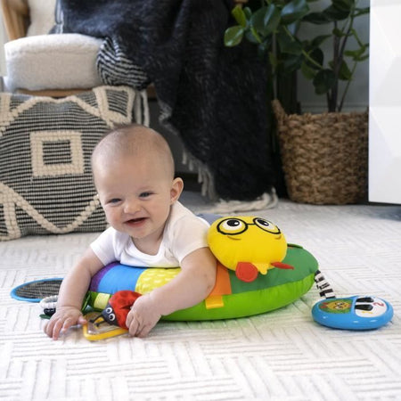 Cuscino attività multisensoriale per giocare sulla pancia - BABY EINSTEIN - Cal-a-Pillow - Bambini da 0 mesi in su