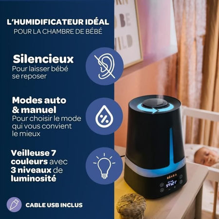 Umidificatore - BEABA - 920416 - Blu notte EU