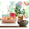 BEABA Servizio da tavola in silicone 4 pezzi - rosa