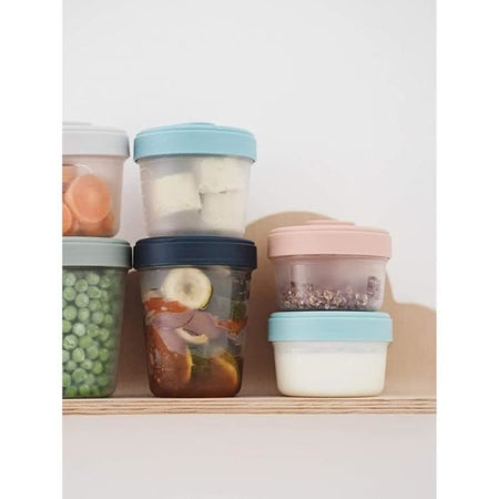 BEABA Set 1a età 6 porzioni clip - (2x90ml + 4x150ml)