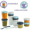 BEABA Pack 1st Storm meal (2x90ml + 4x150ml + 6x250ml + 2 misurini 1st age)