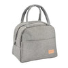 BEABA, borsa da pranzo isolata grigio erica