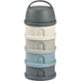 Beaba, Box dosser, 4 compartimenti, grigio minerale / blu