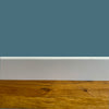 100ml di Battiscopa PREMIUM in legno MASSELLO BC 91x15 laccato bianco liscio - Eternal Parquet