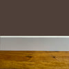 Battiscopa PREMIUM in legno MASSELLO BC 91x15 laccato bianco liscio (prezzo al metro) - Eternal Parquet