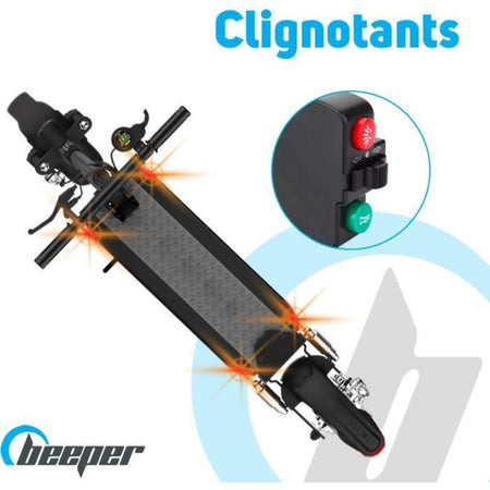 Monopattino elettrico con allarme 10 Pollici - BEEPER - MAX FX10-G2-8 - 500W - 48V - 8Ah