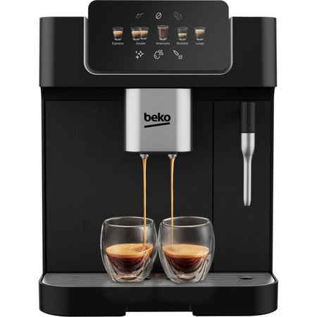 Macchina da caffè con macinacaffè - BEKO - CEG7302B - 1350 W - 19 bar - Nero