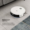 BEKO VRR60314VW - Robot Aspirapolvere Connesso 2 in 1 - Autonomia 150 minuti - 2000 pa - Bianco